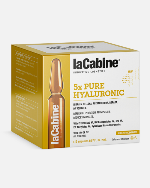 5X Hialuronico puro - laCabine Ampolla Facial caja de 10