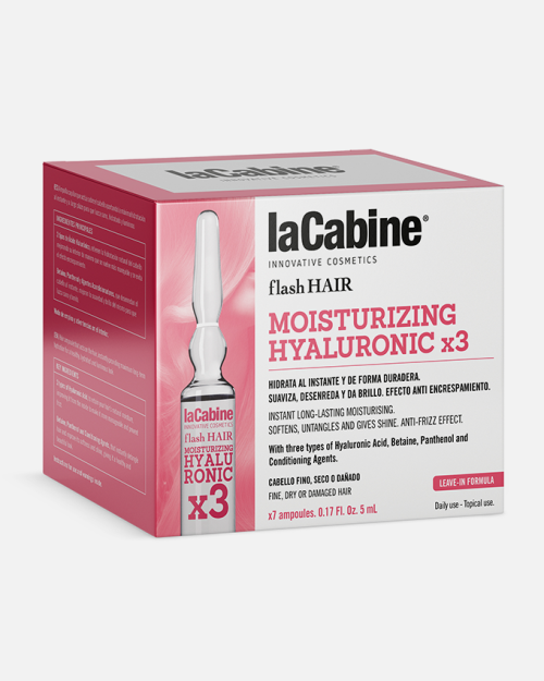 Hidratación Hyaluronico X3 - laCabine Ampolla Capilar caja de 7