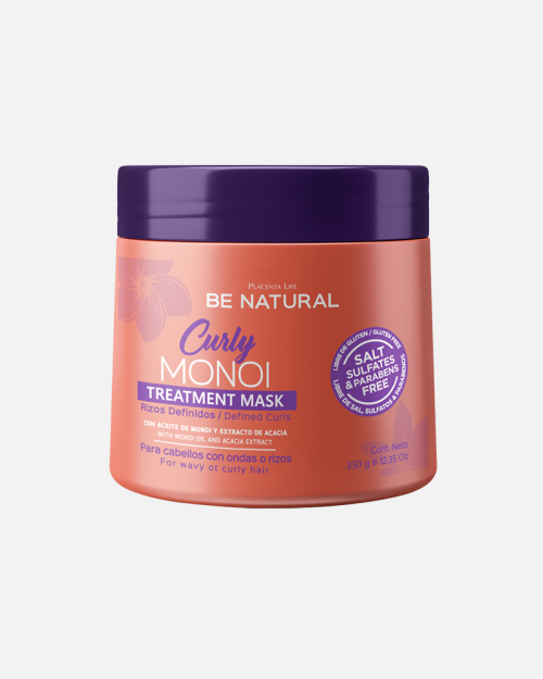 BE NATURAL Curly Monoi Mascarilla